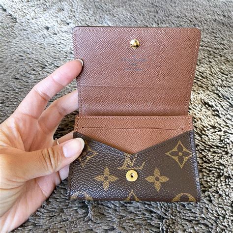 lv envelope business card holder.